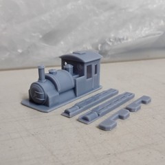 HOn30 BRITISH STEAM LOCO kit #5. For Kato 11-109/11-110 chassis. RESIN 3D print.