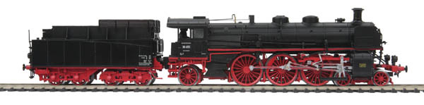 HO MTH Die-Cast Class 18.4 3 Rail AC Steam Engine w/DCC, Sound, Smoke 80-3217-5