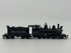 HOn3 Blackstone Models Rio Grande C-19 2-8-0 Locomotive D&RGW #345 DCC SOUND