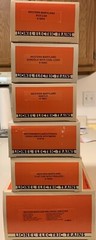 ✅6-18501 LIONEL WESTERN MARYLAND NW-2 SWITCHER DIESEL ENGINE, 5 FREIGHT CARS SET