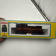 ATLAS 8084 HO SCALE GULF MOBILE & OHIO ALCO S2 DIESEL LOCOMOTIVE #1010 IN BOX