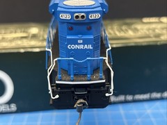HO KATO 37-6343 EMD SD80MAC CONRAIL # 4123 LED DITCH LIGHTS Tested