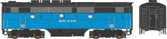 Bowser 24626 HO EMD F3B Phase 1 w/LokSound & DCC Boston & Maine #4224