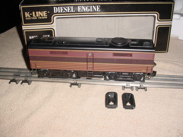 K-Line RARE PRR B – UNIT #9612 Alco Tuscan W-DIESEL SOUND NIB 0-027