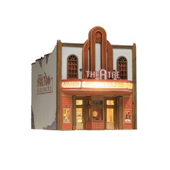 Woodland Scenics N Built-Up Theater WOOBR4944 N Buildings
