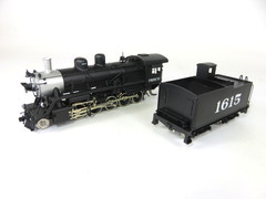 Sunset Brass HO Scale Frisco 2-10-0 Decapod Steam Locomotive Factory Painted