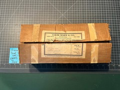 Marx O Train RARE EMPTY SHIPPING BOX – For Dual 1095 1095D Diesel Locomotives