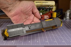 HO SHELL Union Pacific C40-8W DASH 8 cab 9382, no insert/railings SH5