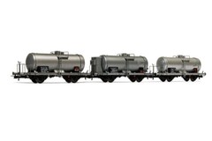 Train Model Vehicles Rivarossi Set 3 Tank Cars