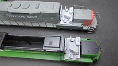 3D Printed GP,SD Locomotive Series Custom Cab Interior .HO . RARE