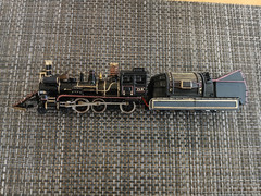 HO scale TYCO Rogers 4-6-0 Customized Back to the future Time Machine Locomotive