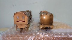 United PFM Brass Union Pacific FEF-1 #803 4-8-4 Steam Locomotive with Tender