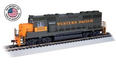 Bachmann 63541 HO Scale Western Pacific EMD GP40 Diesel Locomotive #3508