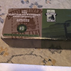 NORFOLK & WESTERN LIONEL 746 STEAM LOCOMOTIVE LIMTIED EDITION HALLMARK COA NEW