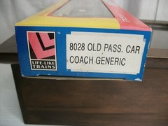 Life-Like HO Passenger Car, New York Central Lines, NEW with BOX