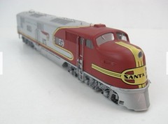 PROTO 2000 HO-SCALE E6 AT&SF SANTA FE #15 DIESEL LOCOMOTIVE, DCC READY