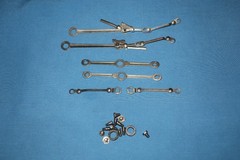 American Flyer K-5 Pacific Loco Linkage & Side Rods. Full Set. for #310,312