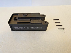 HO Scale Pocher / Rivarossi Virginia & Truckee Reno 4-4-0 Tender Car Shell #2
