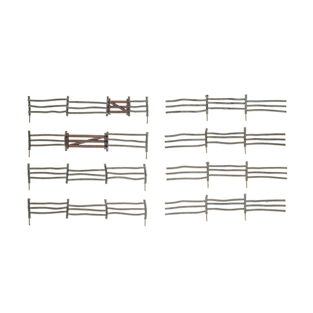 Woodland Scenics N Log Fence WOOA2991 N Accessories