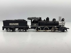 Mantua HO #313-610 Rio Grande Southern 2-6-0 mogul w/ Tender Steam Loco #28