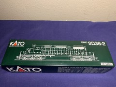 NOS HO Kato 37-6501 SD38-2 Union Pacific #2801 Diesel Engine Locomotive New