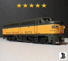 Rapido ~ HO Scale ~ Alco FA-1 ~ Burlington Northern: Patch #4118 ~ DC/Silent