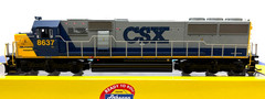 HO ATHEARN 8068 SD-50 CSX # 8637 DCC QUICK PLUG EQUIPPED