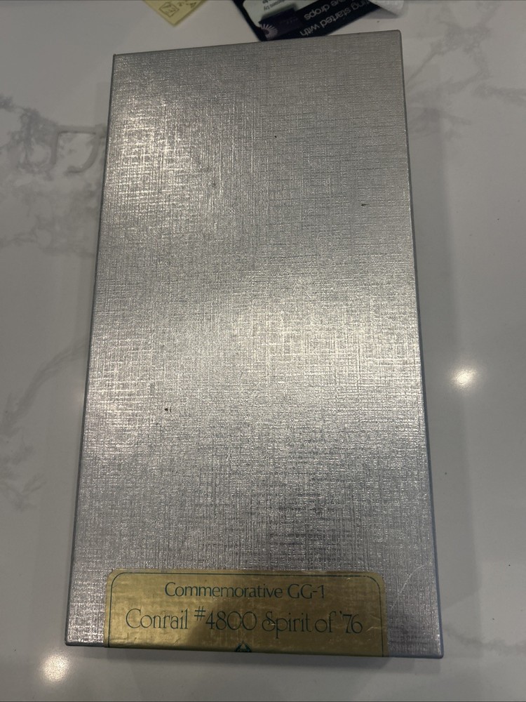 AHM COMMEMORATIVE GG-1 COLLECTOR SERIES #3 CONRAIL #4800 SPIRIT OF ’76 HO 1978