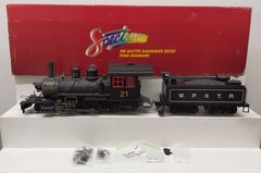 Bachmann 81294 G Scale 2-8-0 Steam Locomotive #21 & WP&YR Tender #7/Box