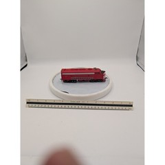 Vintage Playart HO Scale Railroad Fire Dept Diesel Locomotive Engine Red No 6