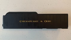 Lionel 1650 Tender Shell Only – for 6-38081 C&O 2-6-6-6 Steam Loco