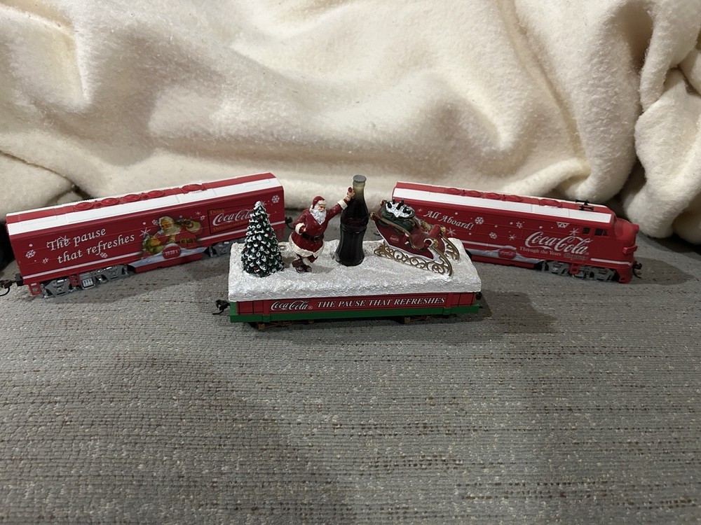 Bachmann Hawthorne Coca Cola HO Through The Years Express Loco Engine & Cars