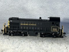 Vintage Atlas Delaware & Hudson RR Alco S-2 Switcher Locomotive HO