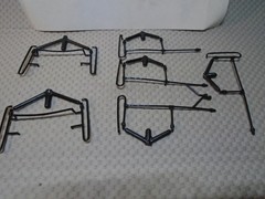 1991 VINTAGE LIONEL SET OF RAILINGS FOR 1990’S 44 TON DIESEL SWITCHER LOCOMOTIVE