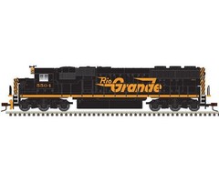 Atlas N Scale ~ SD50 Denver & Rio Grande Western #5513 ~ DCC Sound ~ 40005219