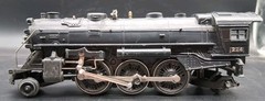 Lionel Prewar O Gauge 224 Steam Locomotive And Whistle Tender. W Boxes.