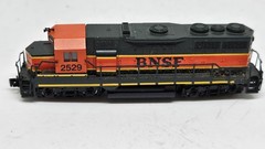 MTL 98101171 Burlington Northern Santa Fe GP35 Z Scale with DCC installed