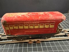 Marx Commodore Vanderbilt Locomotive & Tender w/ Pullman Cars + caboose