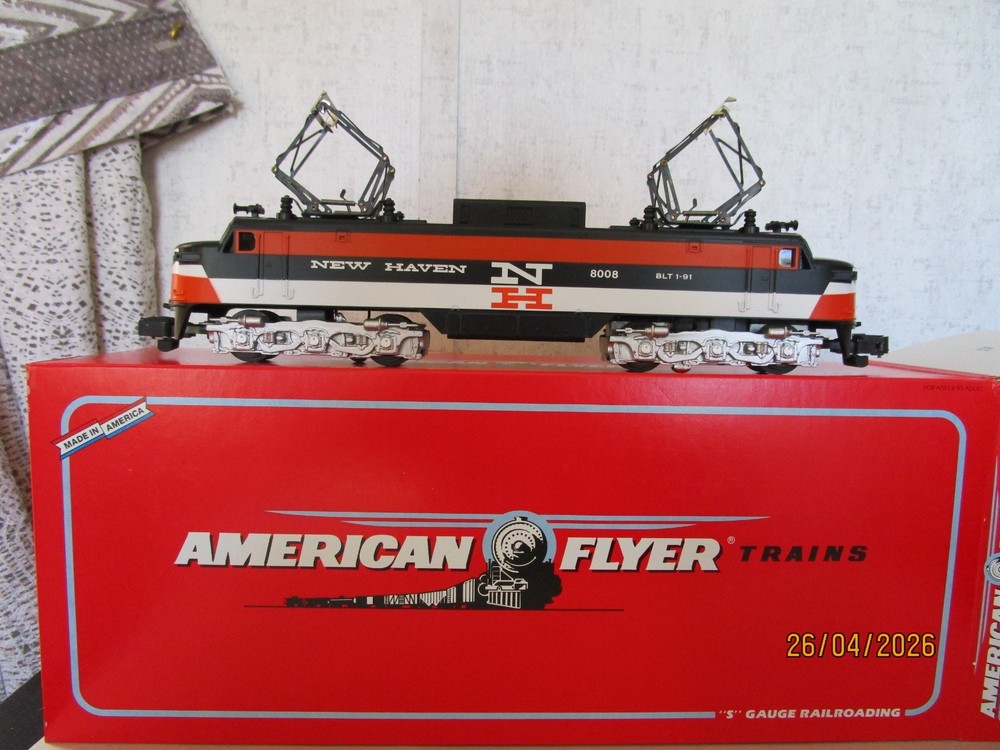 American Flyer, S Gauge, 48008 New Haven EP-5 Electric, Mint in OB