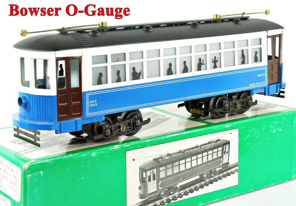 Bowser 551-50130 Brill Trolley O-Gauge