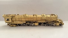 Akane HO Scale B&O 2-8-8-4 Steam Loco, Unpainted D8, Brass