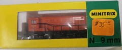 N Ga. Minitrix 2002 FM MILW Diesel H-12-44 Loco #1808 (Tested) See Ad. (TV2)