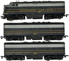 HO EMD F7A/B/B Set (All Pwd) B&O Baltimore & Ohio DC NIB NOS # 31212/4/4