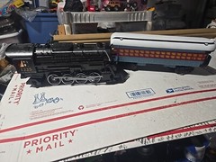 Lionel Disney Polar Express Train Engine Locomotive 1225 & Caboose Model 711795