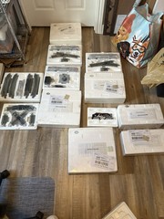 Hawthorne Village Dale Earnhardt Sr NASCAR Train Set 12 Pc HO Scale w/ COA