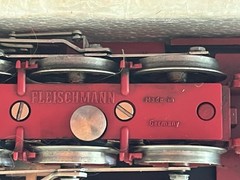Vintage Fleischmann HO Scale #4140 24 074 Locomotive & Tender w/ Box