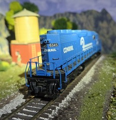 Kato HO Scale Conrail SD40 #6345 with DCC no sound