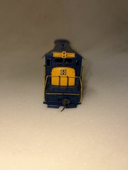 Alco Models D-137 G.E U-33C Diesel Locomotive HO Brass Santa Fe 8521