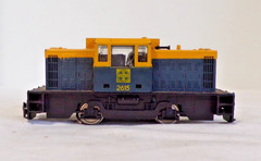Vintage AHM HO Gauge #2615 Santa Fe Switcher – Tested – See Below – LT