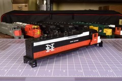 HO SHELL SDP40 New Haven 6502 no railings, cab/eyebrow insert NHV